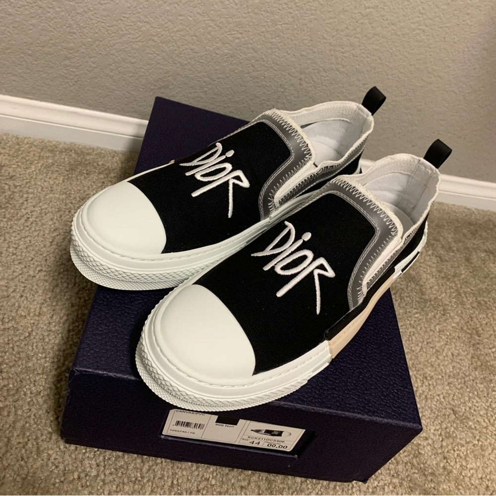 Dior slip on MENS sneakers size 10